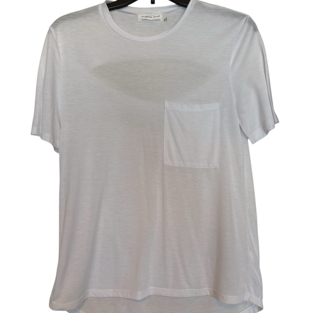 Mustard Seed White Short Sleeve Tee